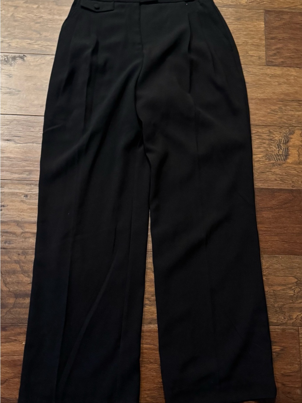 New With Tags - Wide Leg Women's Trousers in All Black - A Loves A